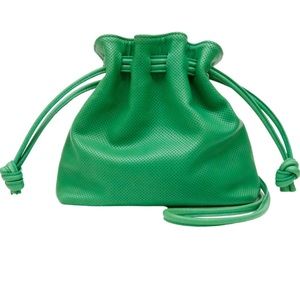 NWT Clare V. Petit Henri Leather in Grass